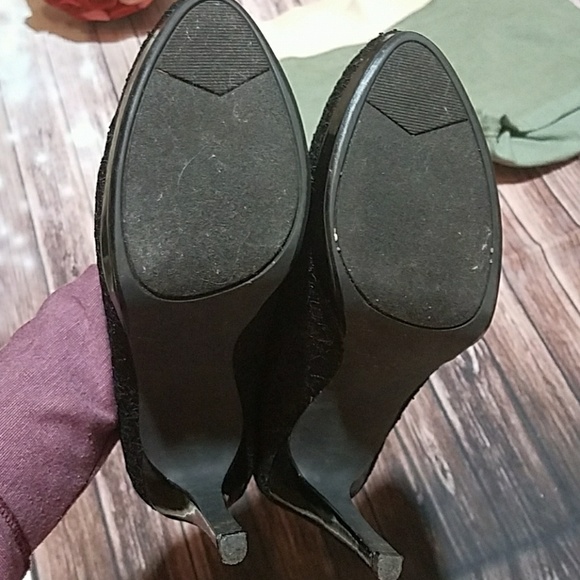 🔖Preview Black Lace Heel - Picture 6 of 8